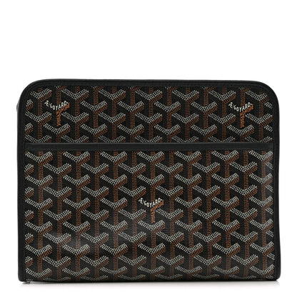 Goyard Goyardine Jouvence MM Toiletry Pouch Black 1 of 8