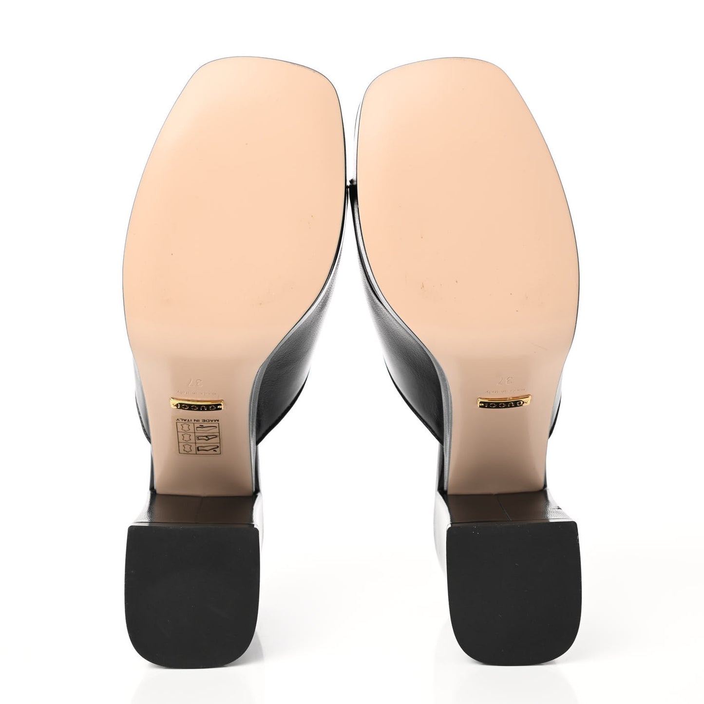 Granada Kid Houdan Platform Slide Sandals 37 Black