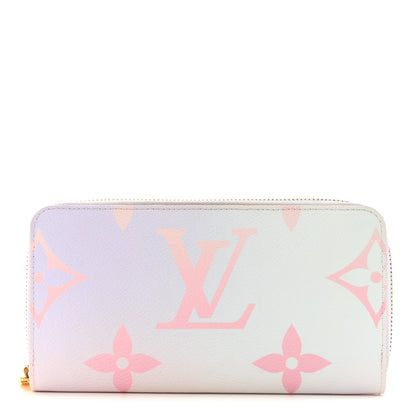 Louis Vuitton Monogram Giant Spring In The City Zippy Wallet Sunrise Pastel 1 of 6