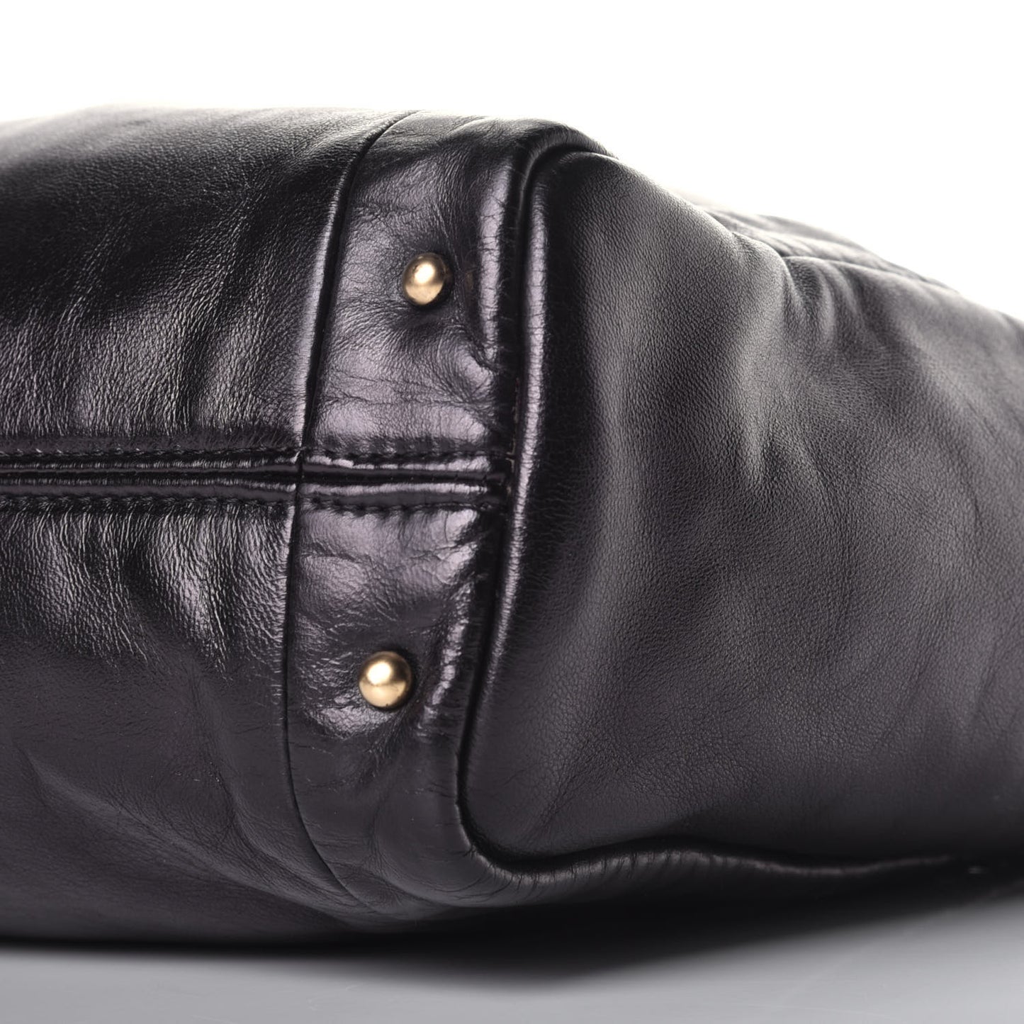 Lambskin Small Olsen Shoulder Bag Black