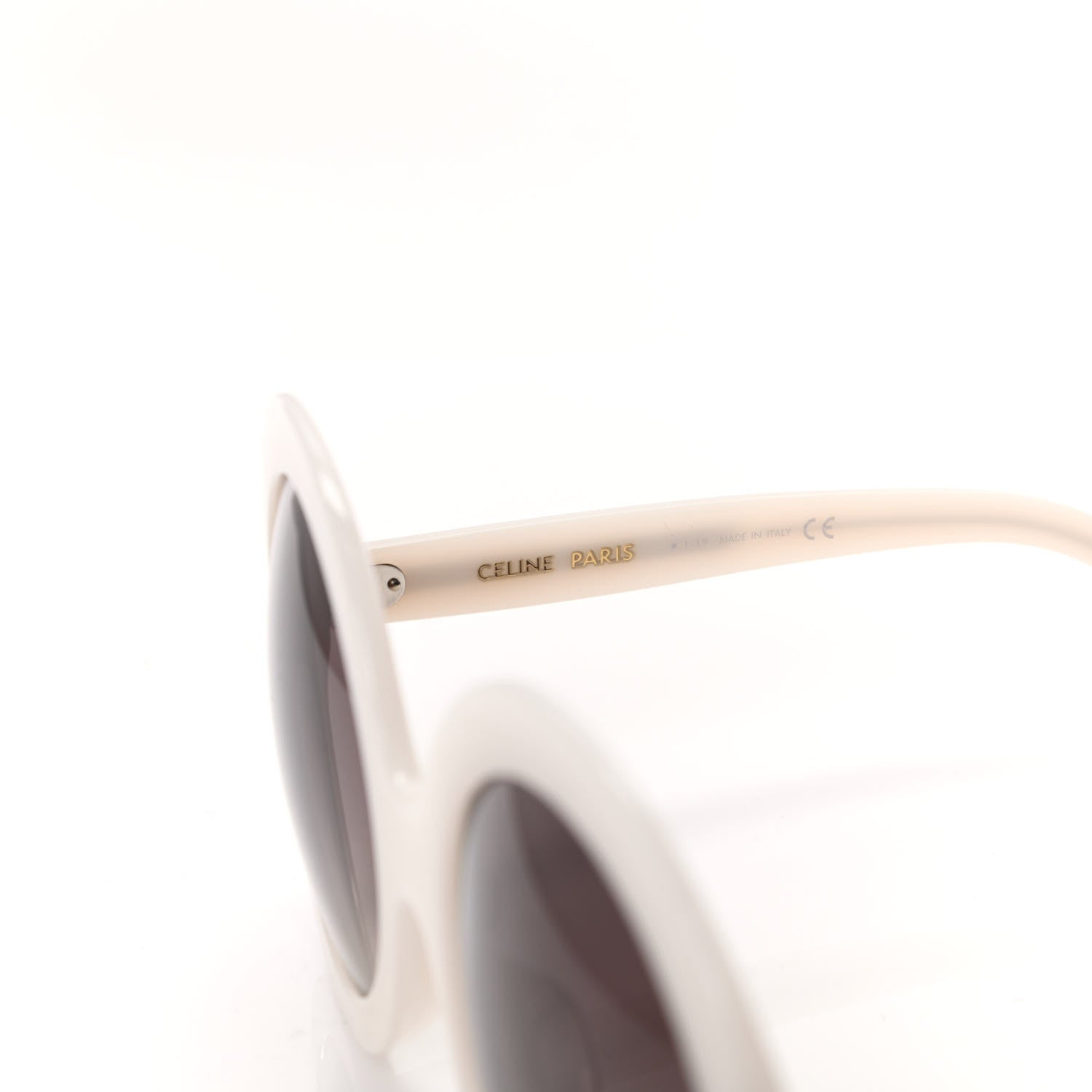 Celine Round Sunglasses CL 40081U White 5 of 6