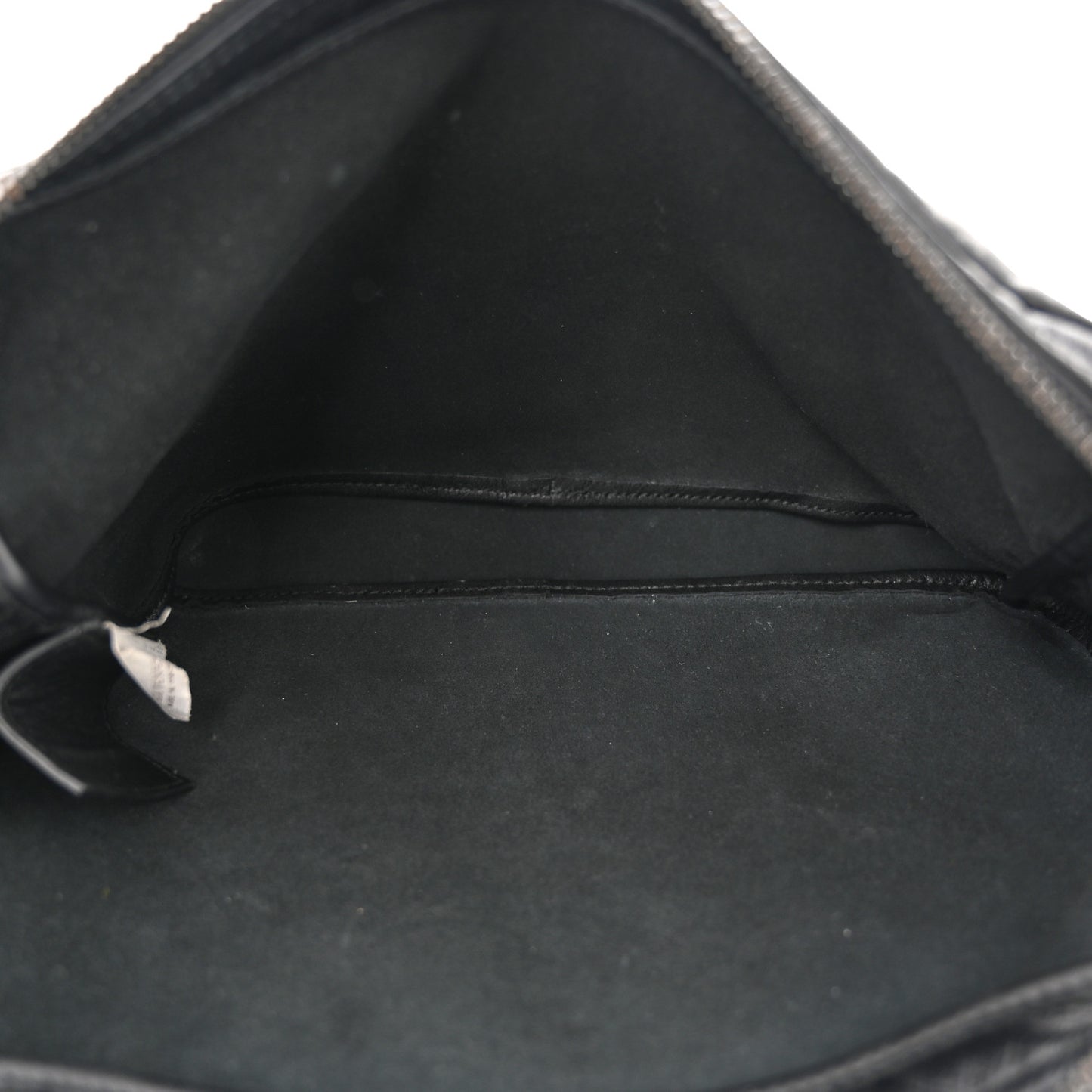 Nappa Intrecciato Belt Bag Black