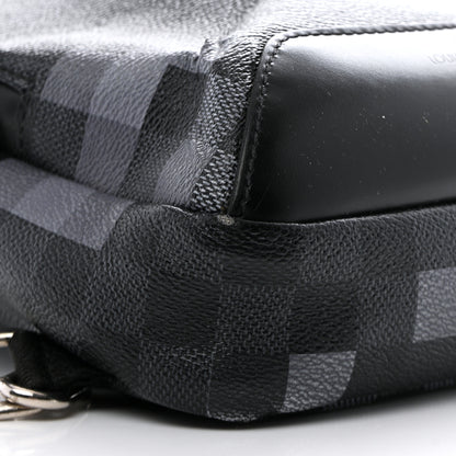 Louis Vuitton Damier Graphite Pixel Avenue Sling Backpack Gris 16 of 27