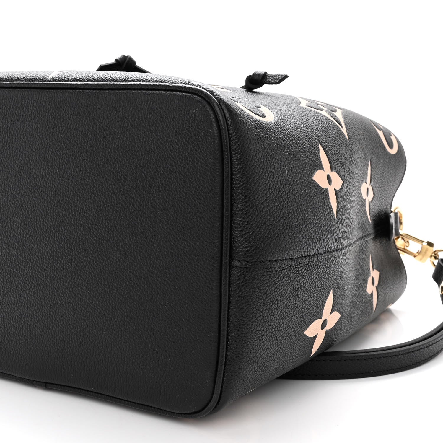 Louis Vuitton Empreinte Monogram Giant Neonoe MM Black Beige 9 of 9