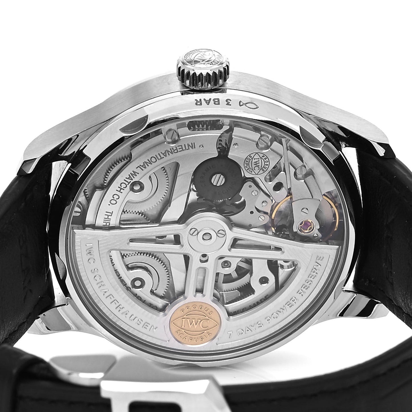 Stainless Steel Alligator 43mm Portofino Classic Automatic Watch IW500712