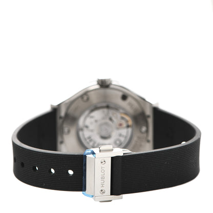 Hublot Titanium Rubber Diamond Bezel 33mm Classic Fusion Automatic Watch Black 582.NX.1170.RX.1204 3 of 5
