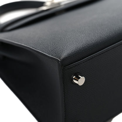 Hermes Epsom Kelly Sellier 25 Black 9 of 13