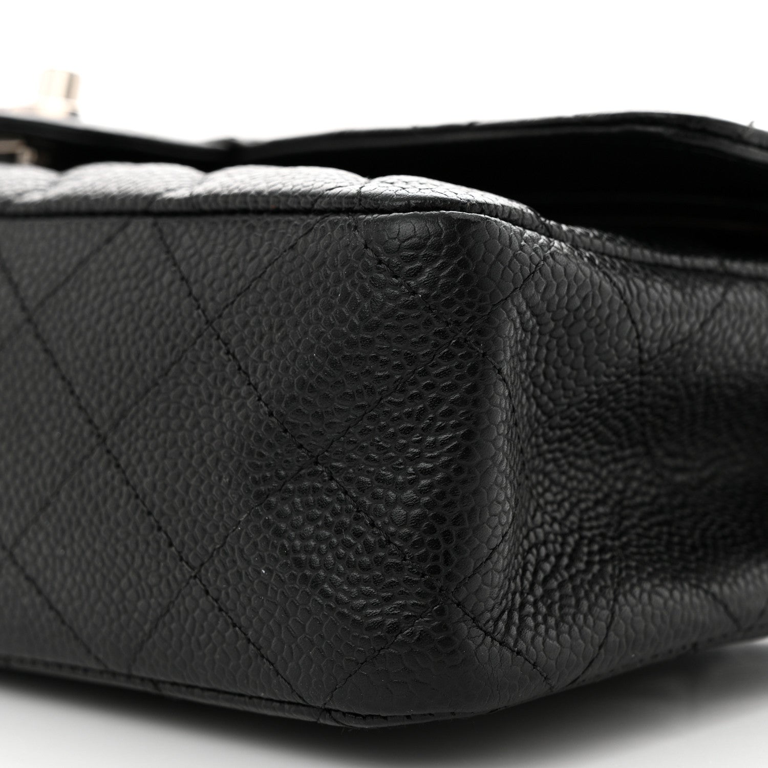 Chanel Caviar Quilted Medium Double Flap Black 10 of 10