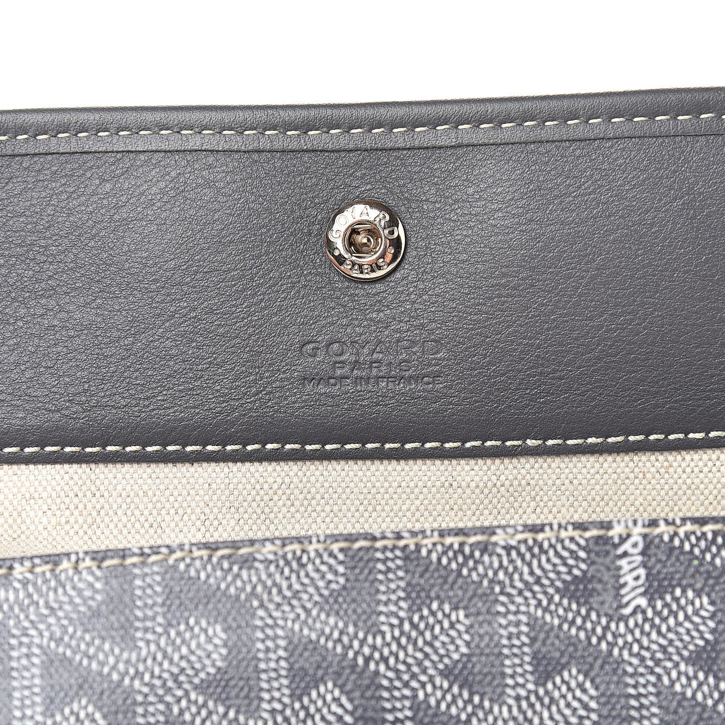 Goyardine Pouch Grey