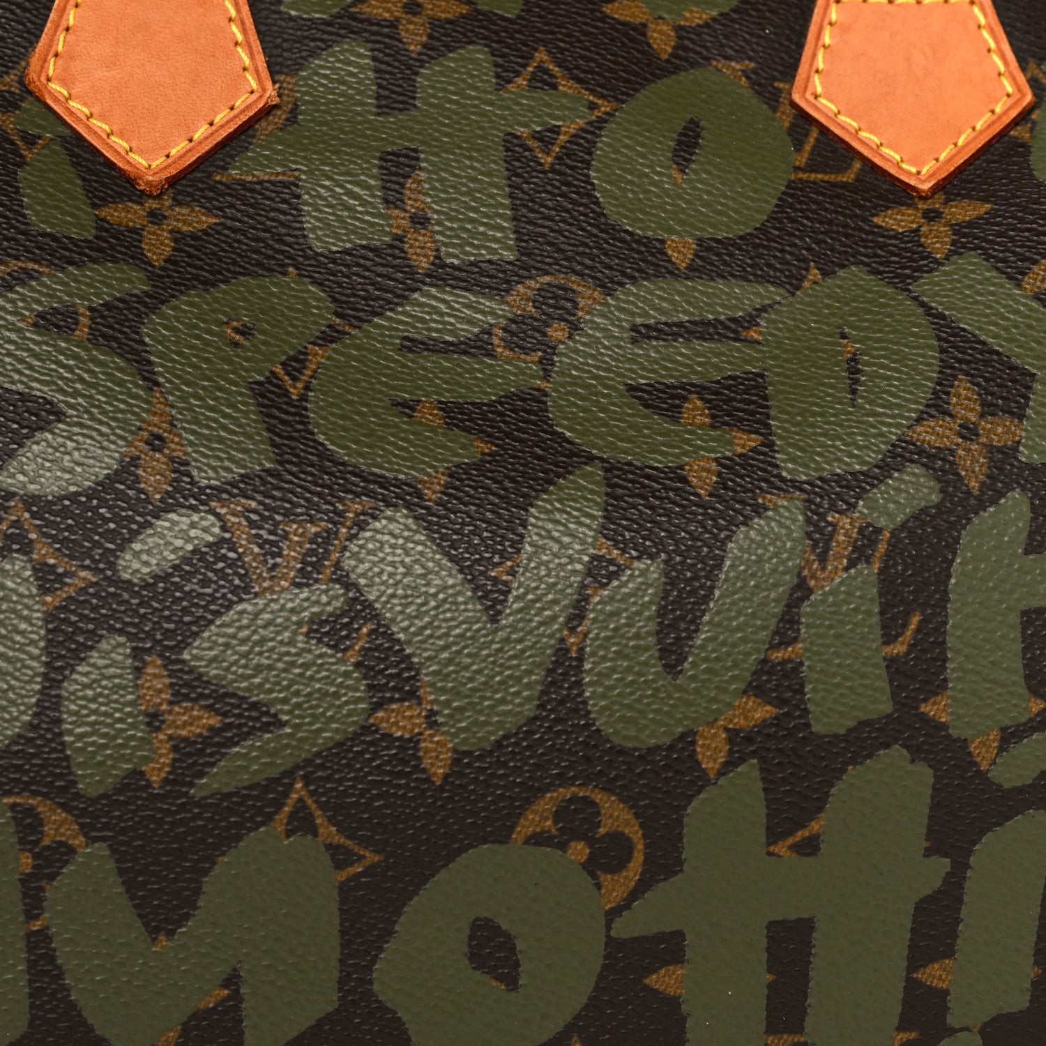 Louis Vuitton Monogram Graffiti Speedy 30 Kaki 8 of 16