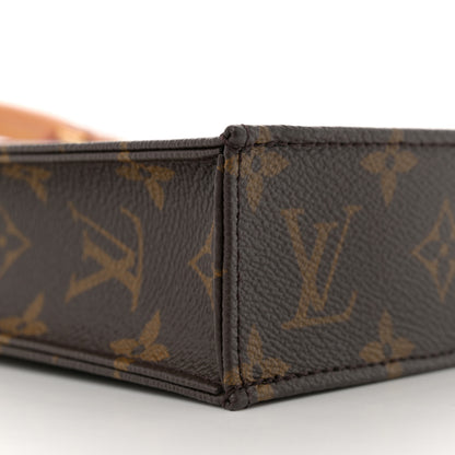 Louis Vuitton Monogram Petit Sac Plat 8 of 9