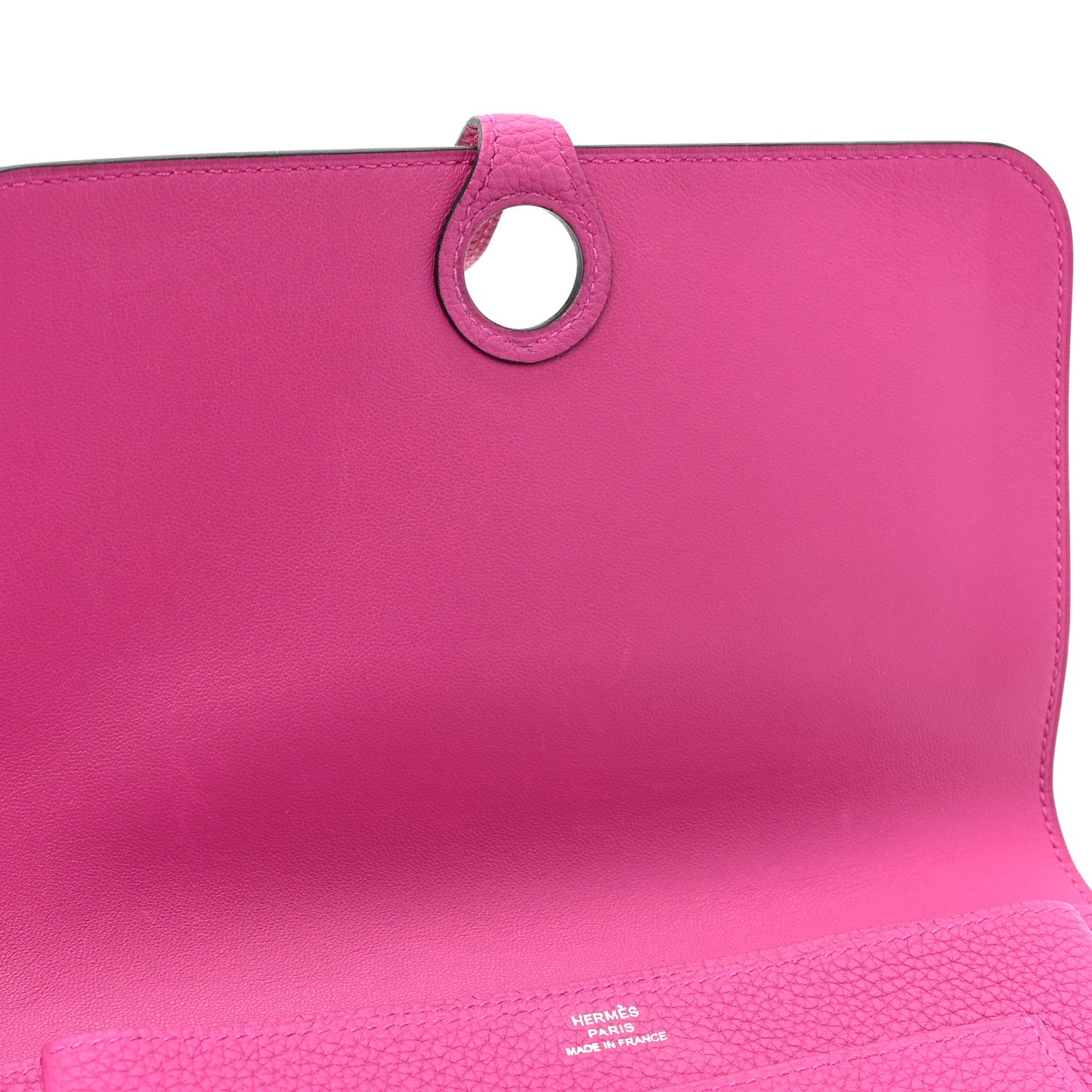 Togo Dogon Duo Wallet Rose Poupre
