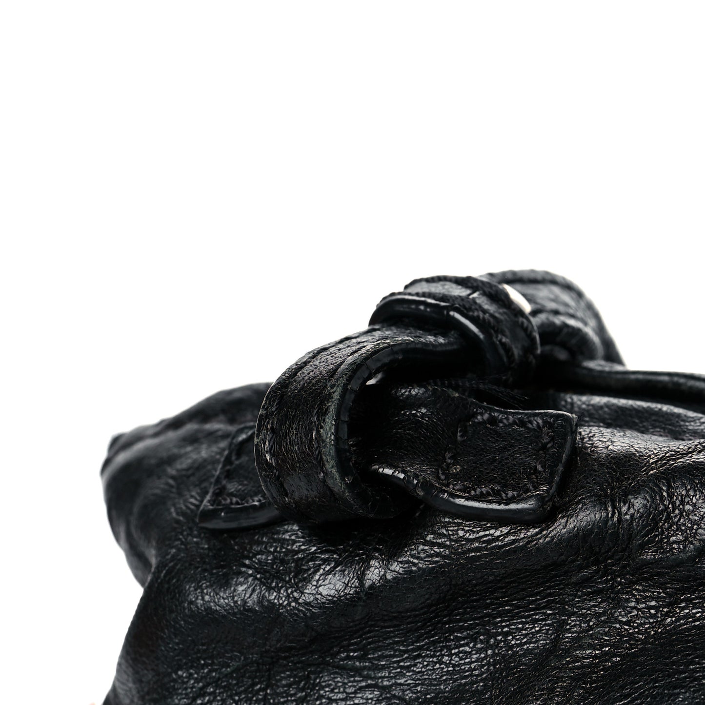Tumbled Sheepskin Mini Pandora Black