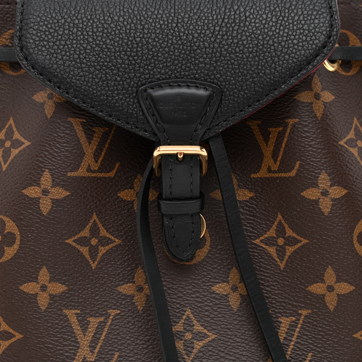 Louis Vuitton Monogram BB Montsouris NM Backpack Black 7 of 10
