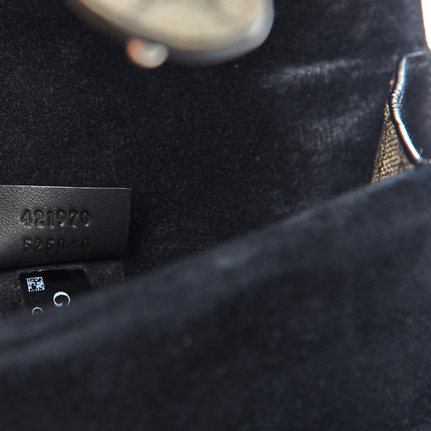 GG Supreme Monogram Mini Dionysus Shoulder Bag Black