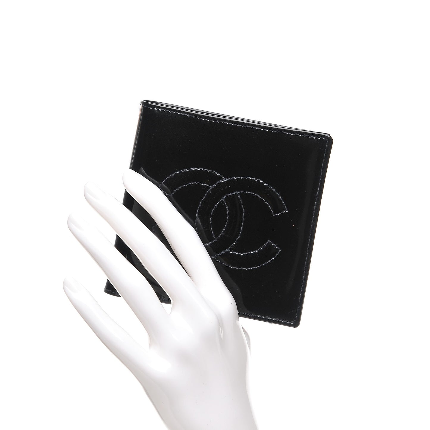 Patent CC Bi-Fold Wallet Black