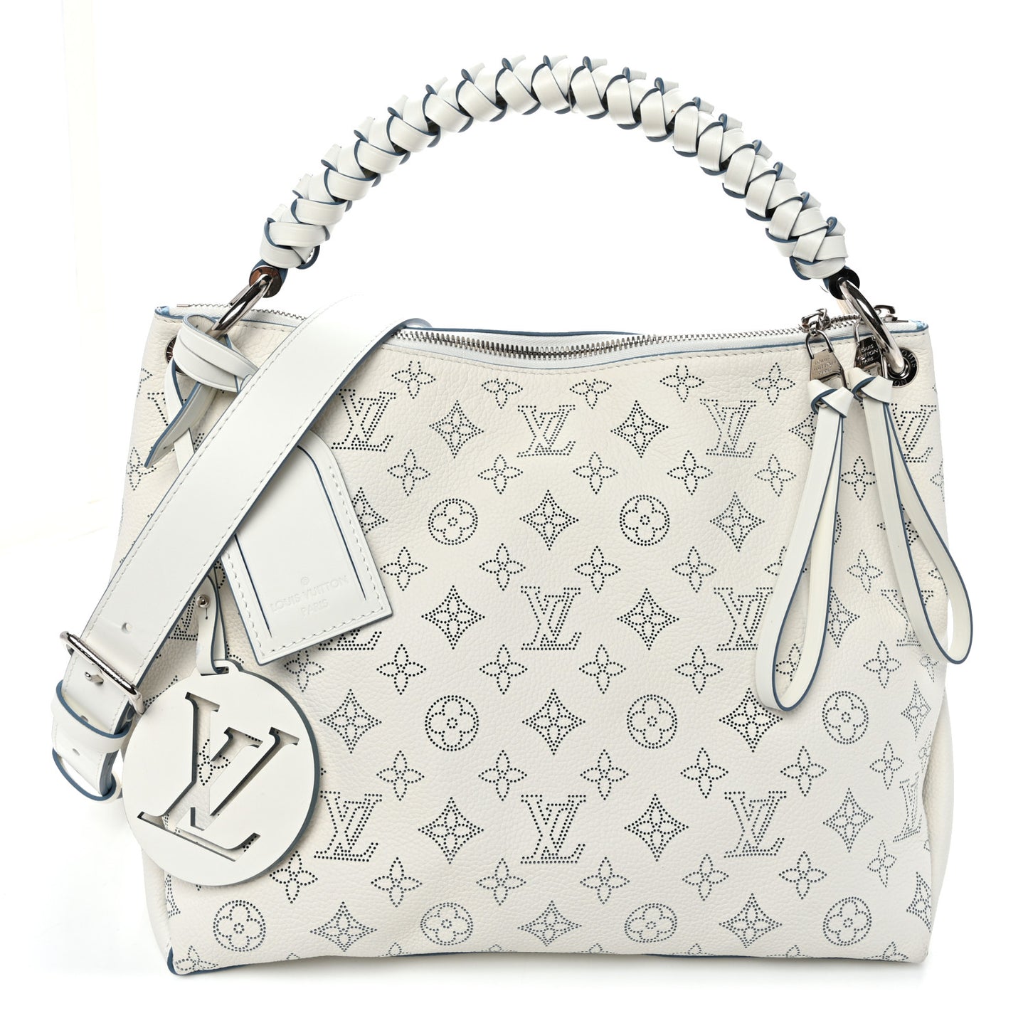 Mahina Beaubourg Hobo MM Snow Orage Blue