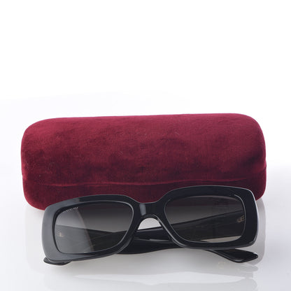 Gucci Acetate Square Frame Sunglasses GG0141S Black 8 of 8