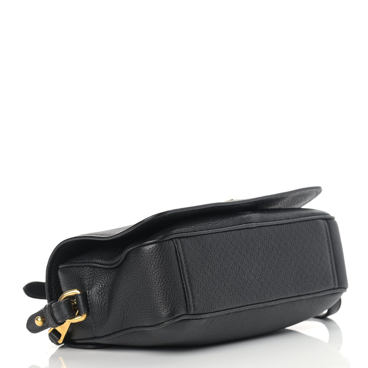 Vitello Phenix Crossbody Bag Black