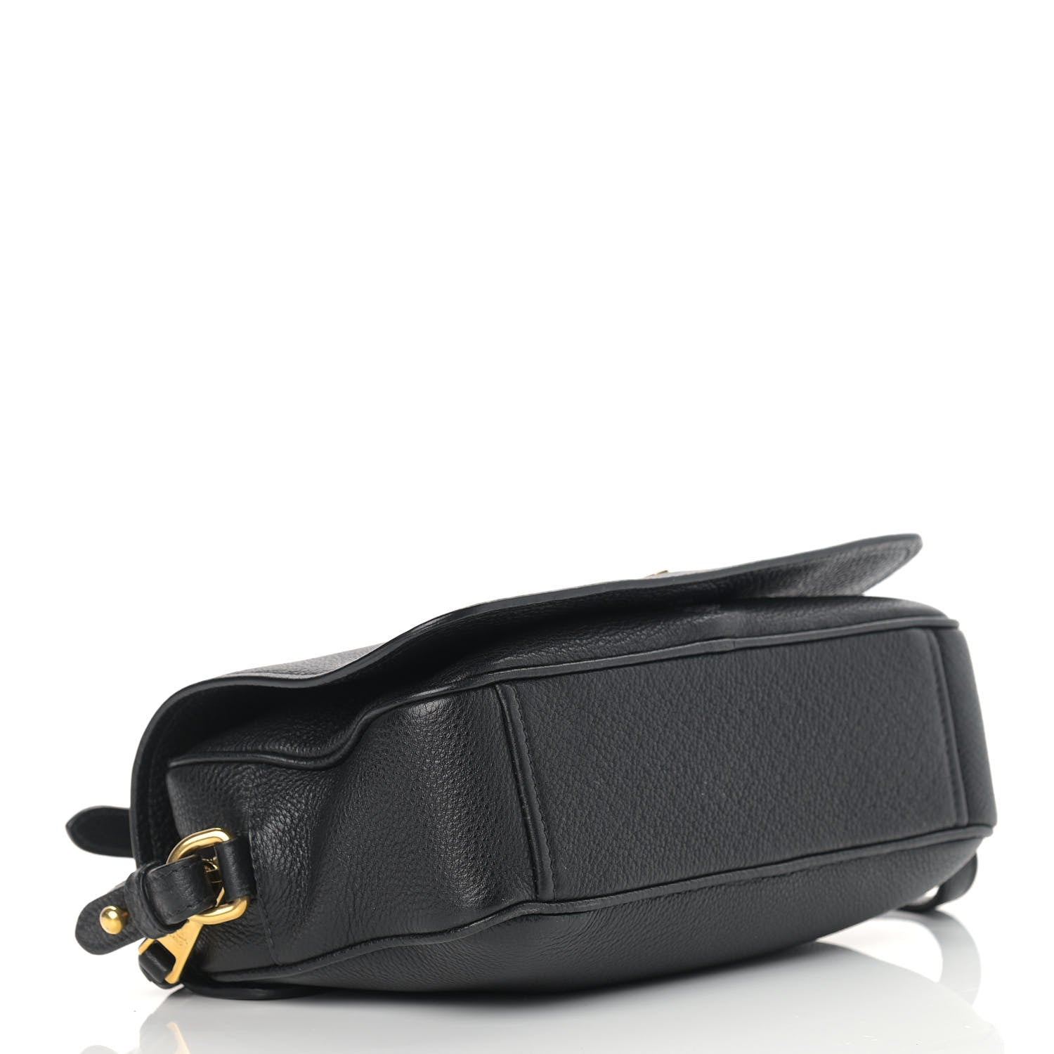 Prada Vitello Phenix Crossbody Bag Black 4 of 14