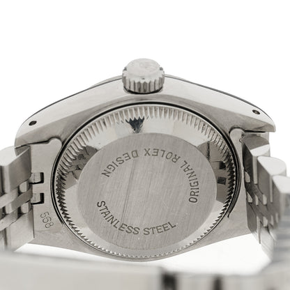 Rolex Stainless Steel 26mm Oyster Perpetual Date Watch Silver 69160 4 of 4