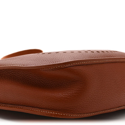 Hermes Taurillon Clemence Evelyne GM Noisette 9 of 11