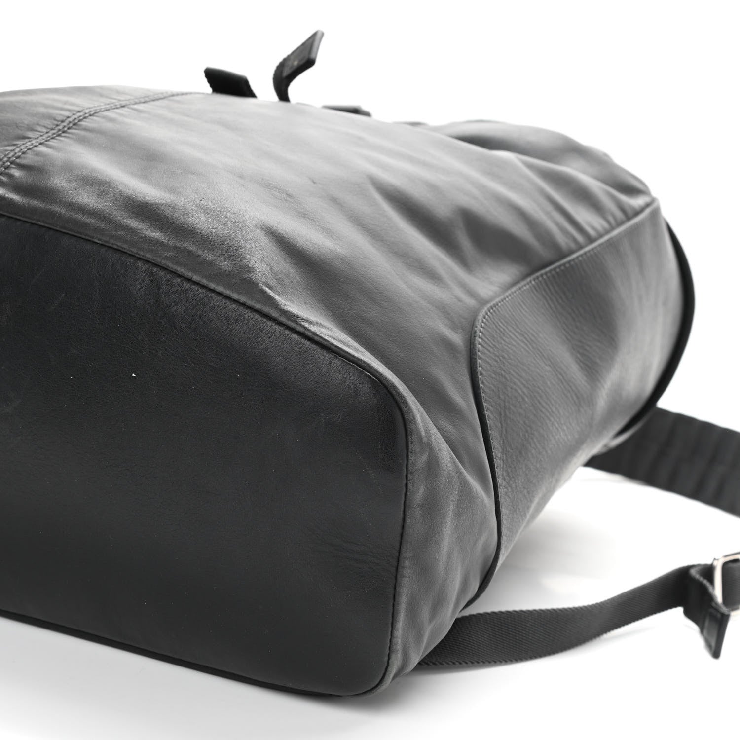 Louis Vuitton Calfskin Nylon V Line Pulse Backpack Asphalt 9 of 12