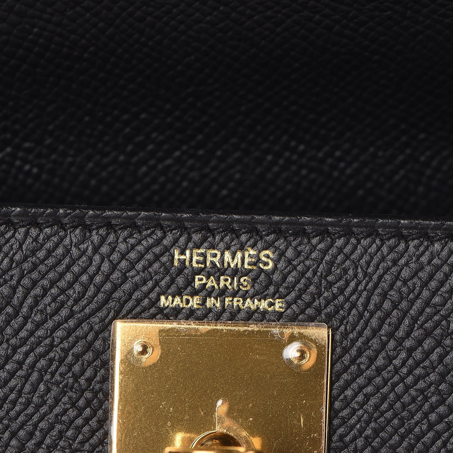 Hermes Epsom Kelly Sellier 28 Black 12 of 39