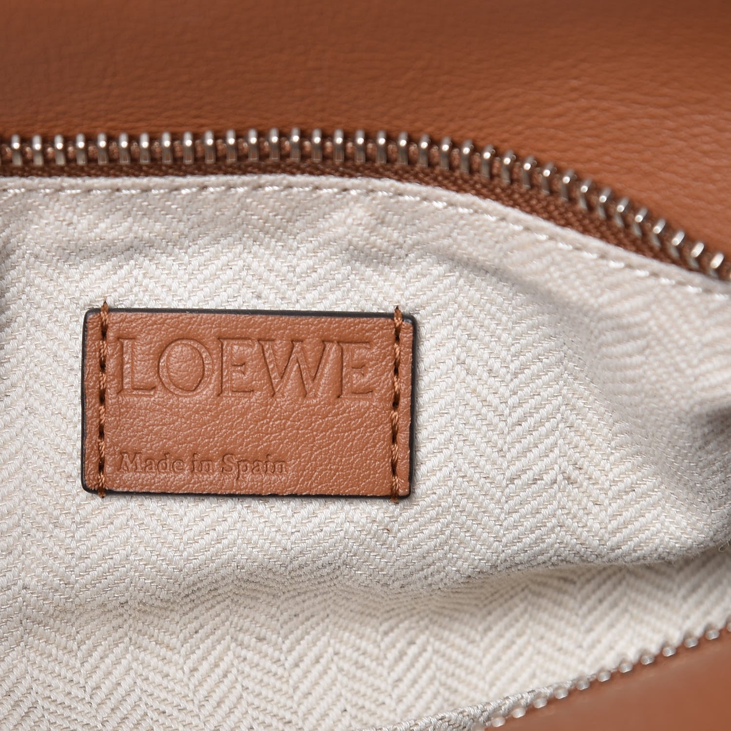 Loewe Calfskin Small Puzzle Bag Tan 6 of 11