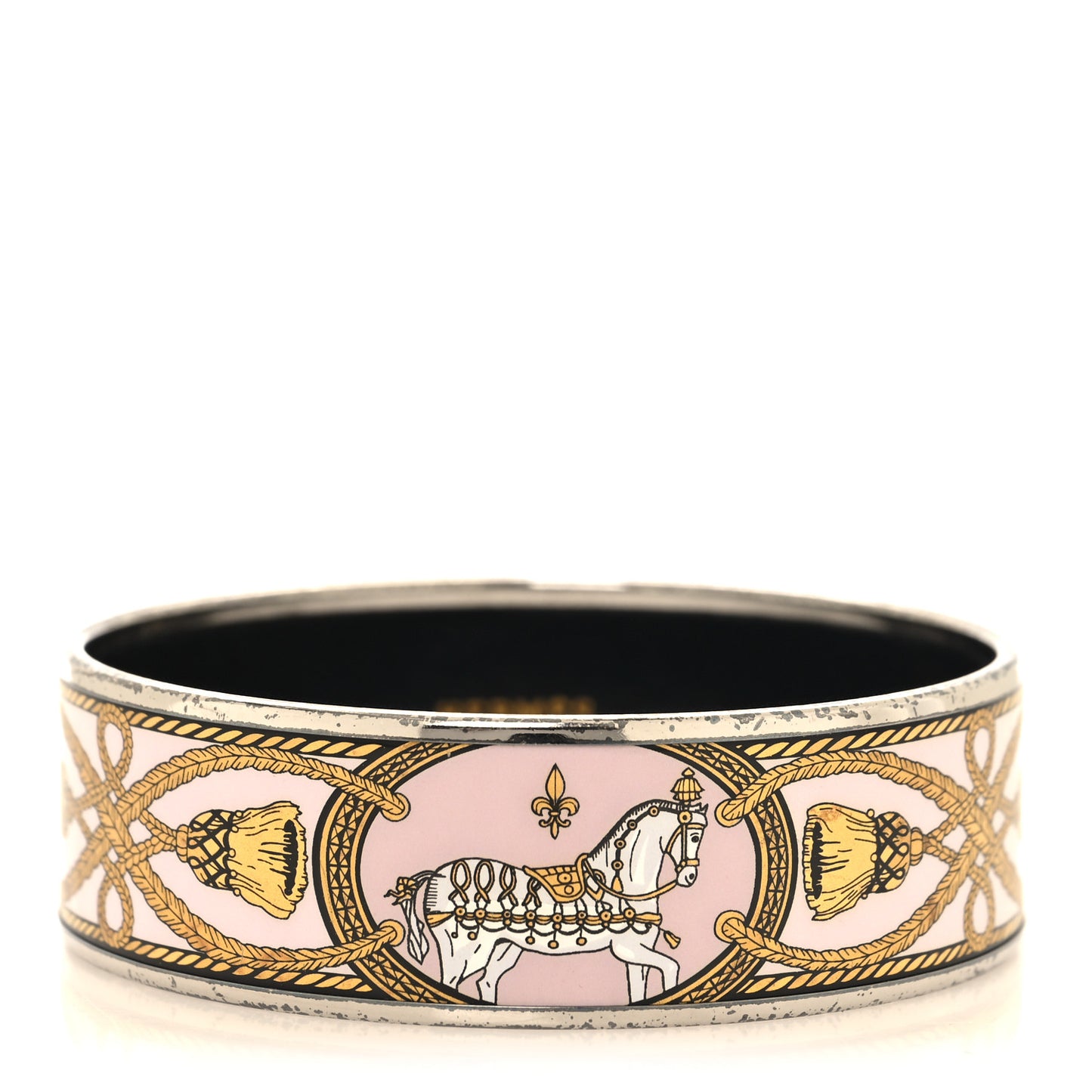 Enamel Printed Wide Grand Apparat Bracelet 65
