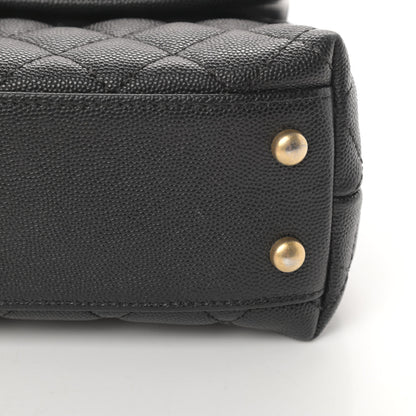 Chanel Caviar Quilted Mini Coco Handle Flap Black 11 of 15