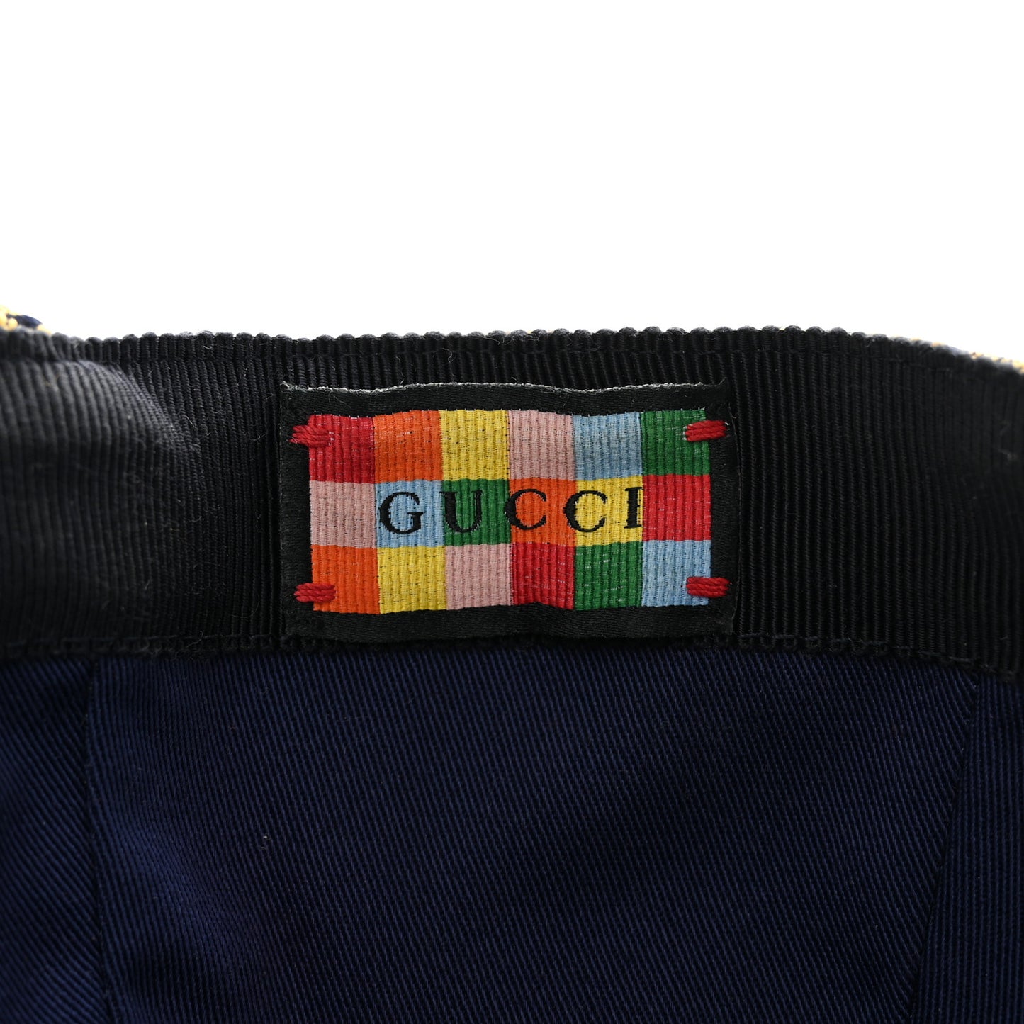 Monogram Multicolor Baseball Hat S Yellow Blue