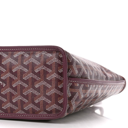 Goyard Goyardine Reversible Mini Anjou Burgundy 9 of 9