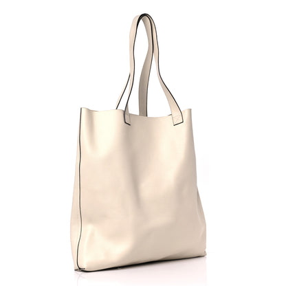 Gucci Calfskin Mens Logo Tote White 3 of 9