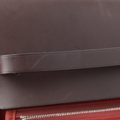 Hermes Toile Vache Hunter Herbag 50 Rouge H Ebene 12 of 13
