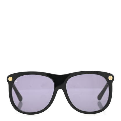 Louis Vuitton Vertigo Sunglasses Z0894E Black 2 of 9