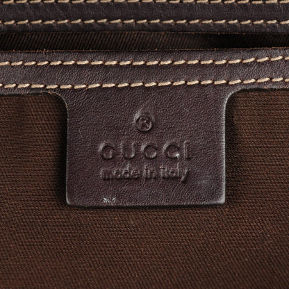 Gucci GG Plus Monogram Large Flat Messenger Bag Beige Brown 6 of 8