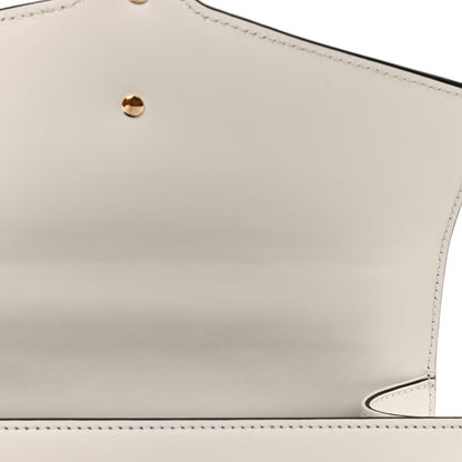 Gucci Calfskin Small Sylvie Shoulder Bag Off White 10 of 10