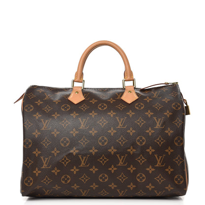Louis Vuitton Monogram Speedy 35 1 of 8