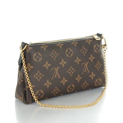 Louis Vuitton Monogram Pallas Clutch Black 3 of 8