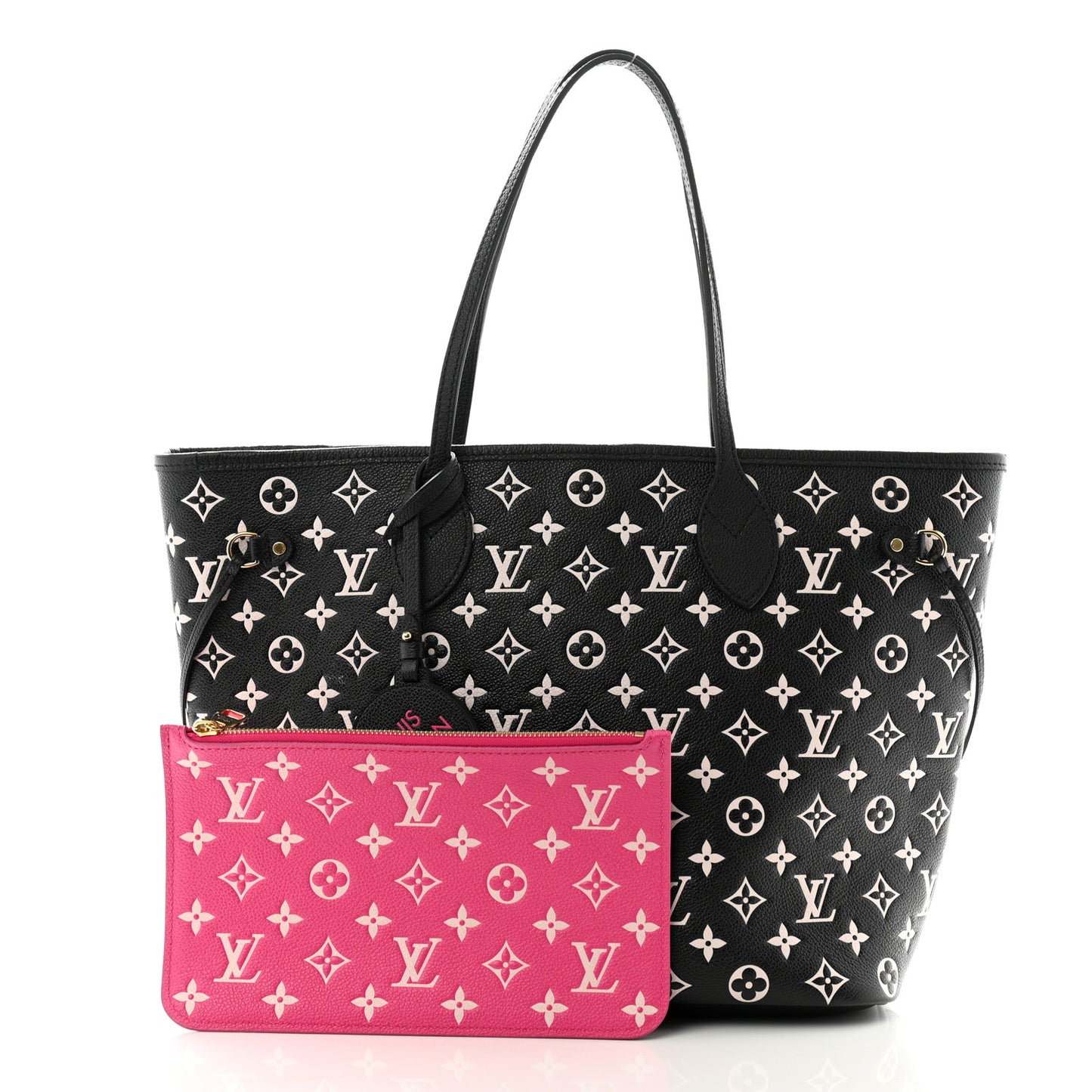 Empreinte Spring In The City Neverfull MM Black White Pink