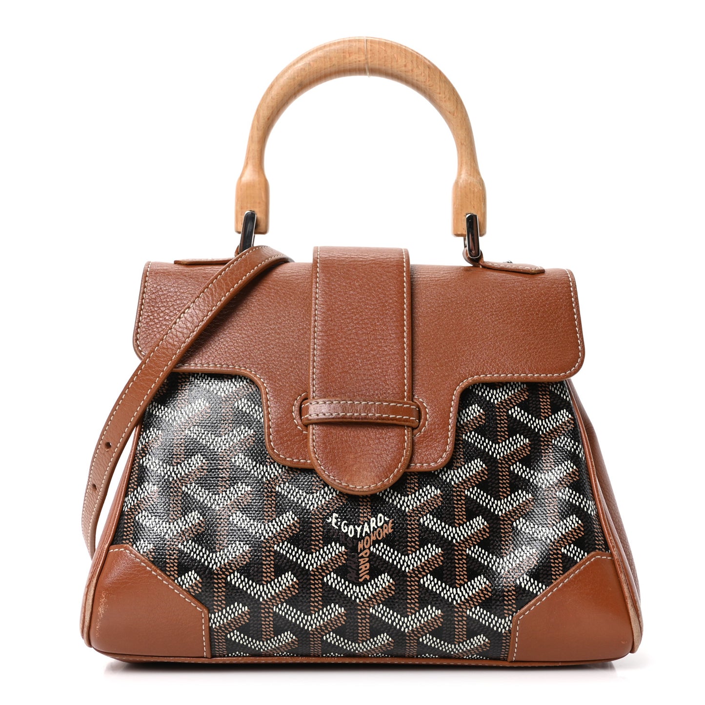 Goyardine Mini Saigon Black Gold