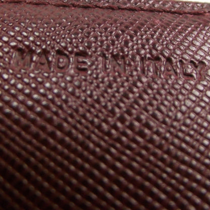 Prada Tessuto Saffiano Compact Wallet Rosso 5 of 8