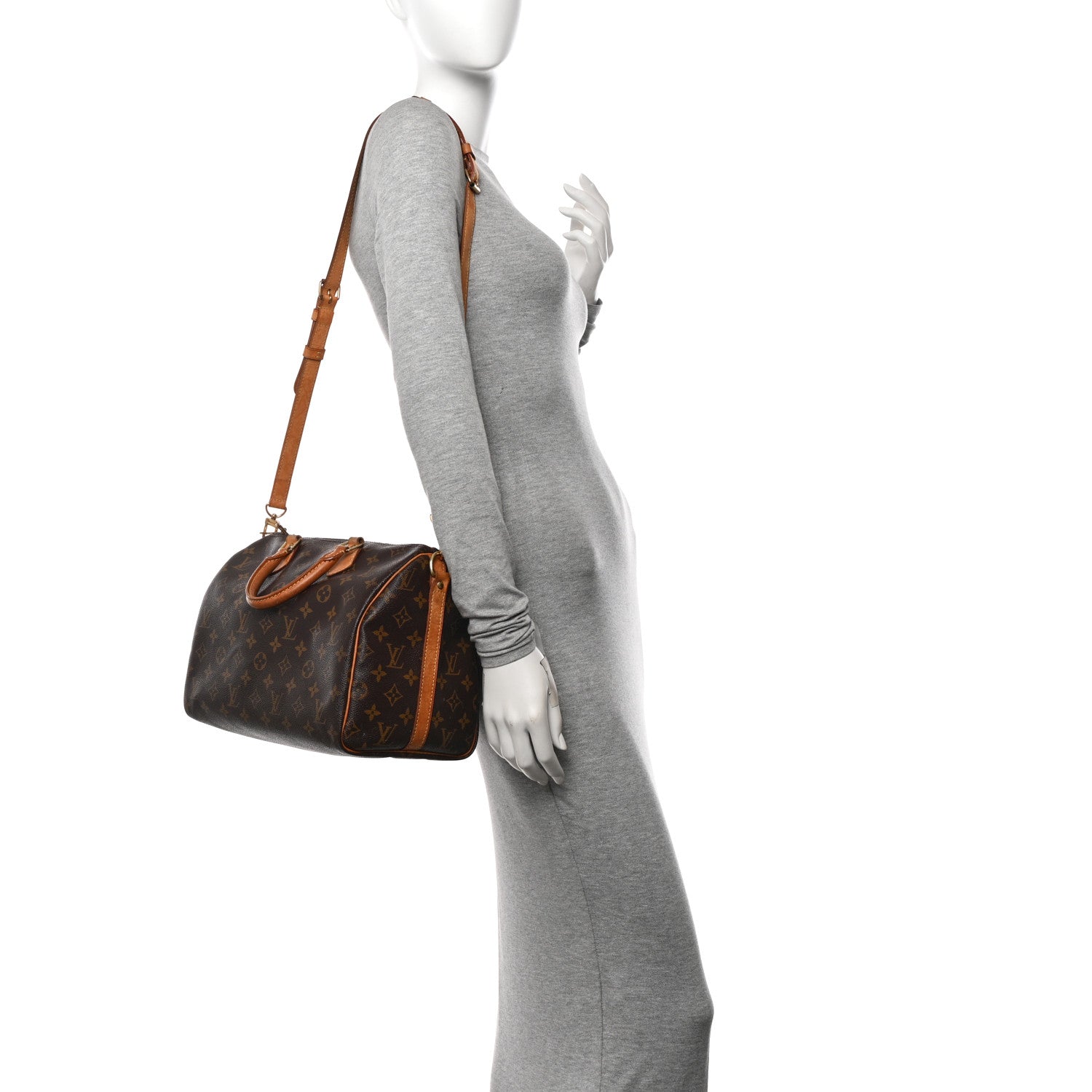Louis Vuitton Monogram Speedy Bandouliere 30 2 of 10