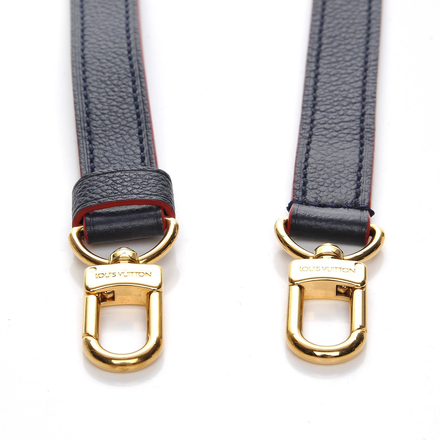 Calfskin Pochette Metis Shoulder Strap Marine Rouge