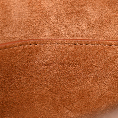 Celine Smooth Calfskin Cuir Triomphe Folco Crossbody Bag Tan 7 of 13