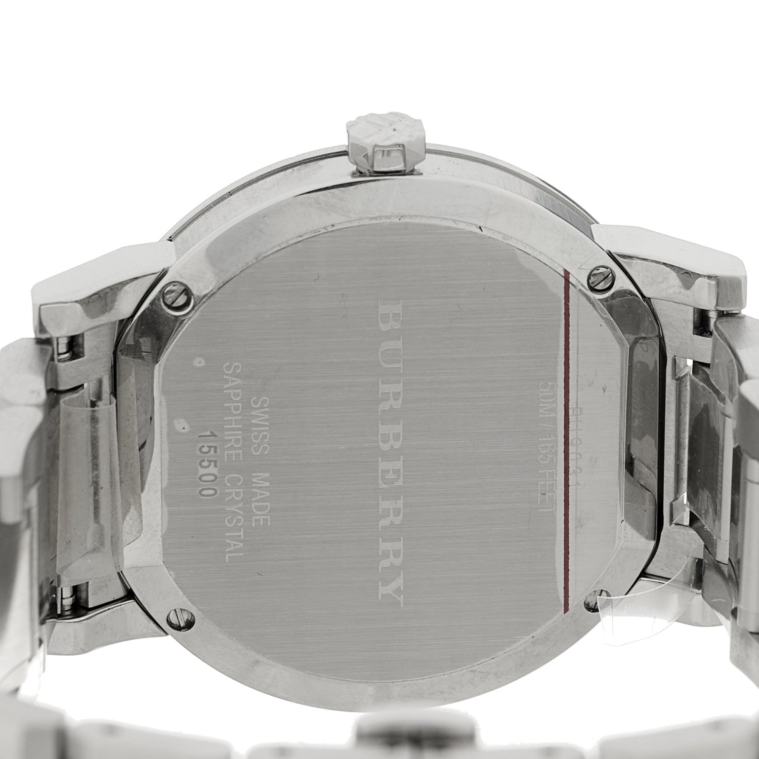 Burberry Stainless Steel 38mm The City Quartz Watch Blue BU9031