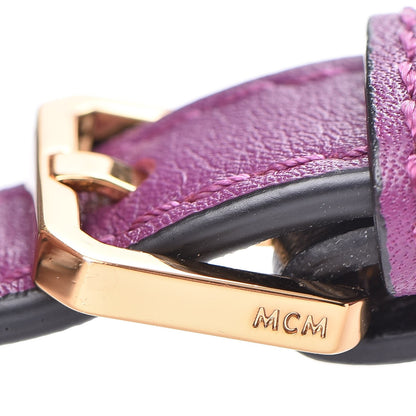 MCM Calfskin Mini Duchess Polke Studs Backpack Mystic Purple 14 of 14