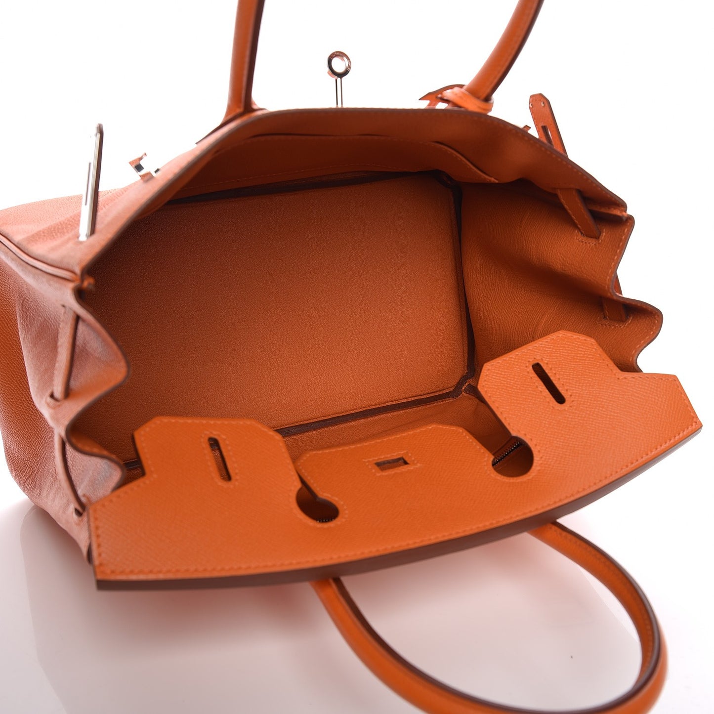 Epsom Birkin 30 Orange