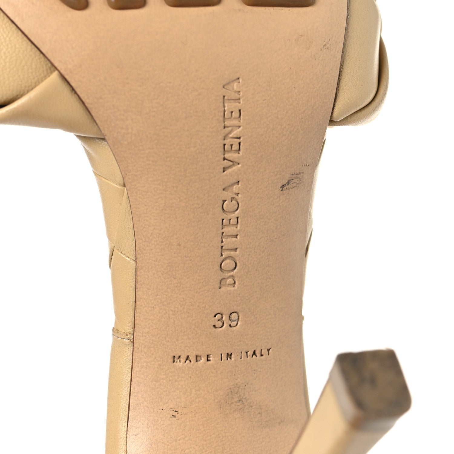 Bottega Veneta Nappa Maxi Intrecciato Lido Mule Sandals 39 Bandage